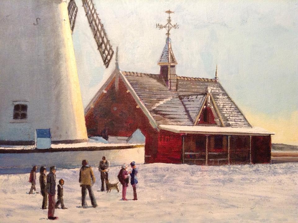 Lytham Windmill Winter