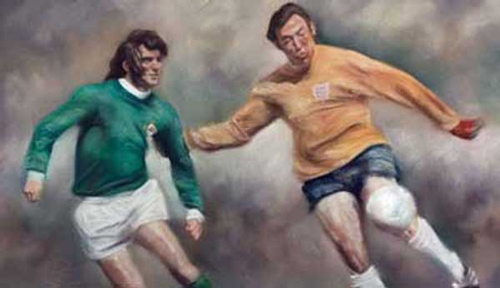 George Best Vrs Gordon Banks