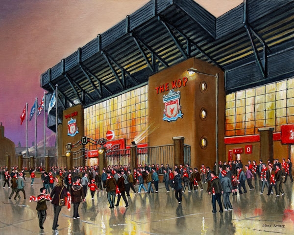 Liverpool The KOP ORIGINAL CANVAS