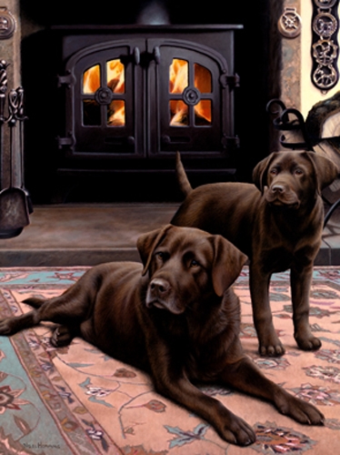 Chip Off The Old Block - Chocolate Labradors