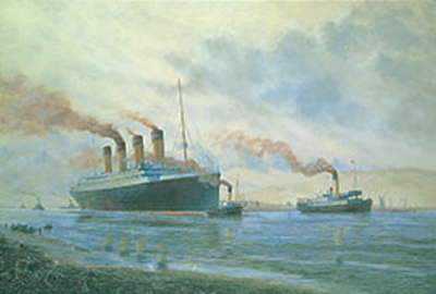 Titanic Leaving Belfast