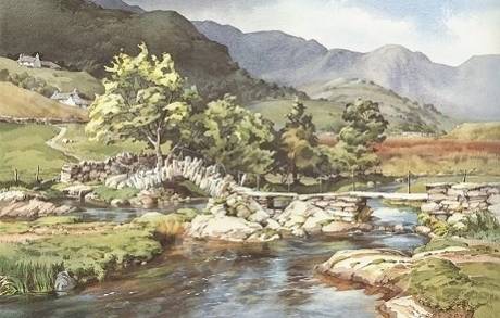 River Brothay,Slaters Edge - Large Print