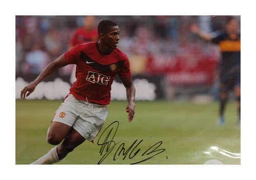 Antonio Valencia Signed Mounted Photo Display Manchester United FC