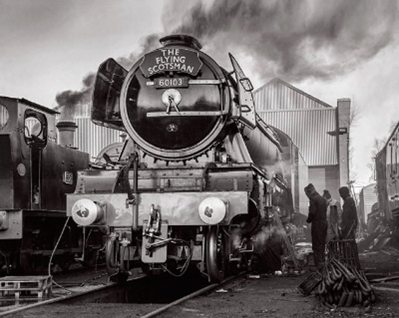 Working on the Flying Scotsman