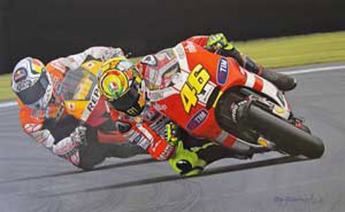 Podium Performance - Valentino Rossi