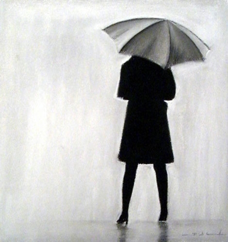 Women with Umbrella